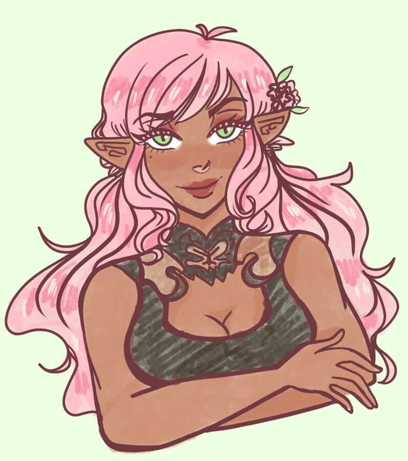 Art by @HanibeeDahlia